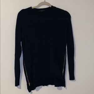 Ann Taylor Navy Blue Sweater
